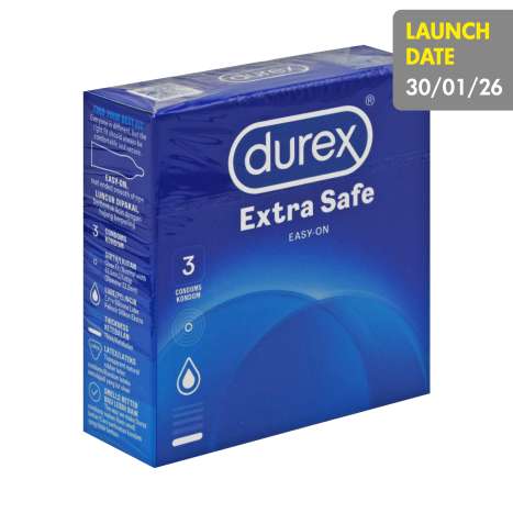 Durex Condoms 3 Pack - Extra Safe