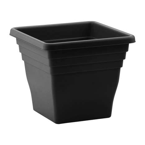 Ascot Square Planter (35cm) - Black