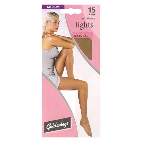 Medium Tights 15 Denier - Natural