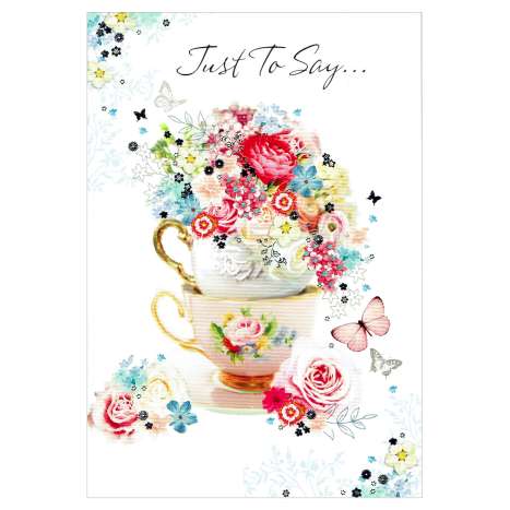 Everyday Greeting Cards Code 50 - Just to Say