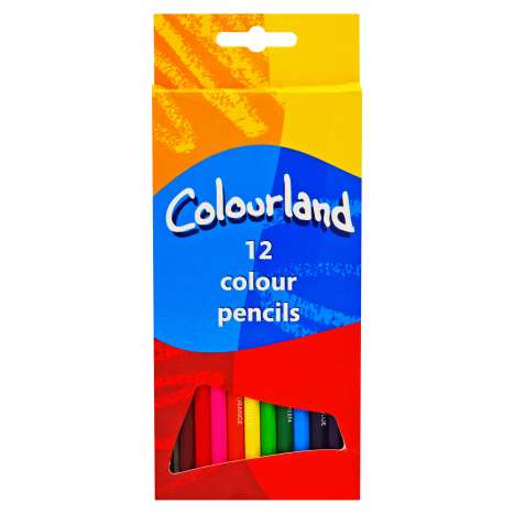 Colourland Colour Pencils 12 Pack