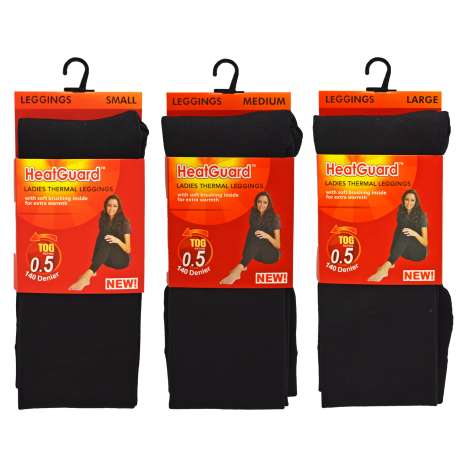 HeatGuard Ladies Thermal Leggings (Assorted Sizes: S/M/L)