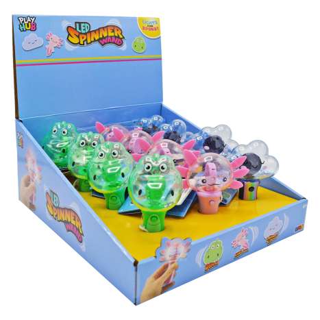 Play Hub LED Spinner Wand - Assorted Characters