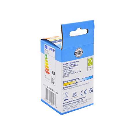 Status LED Round Golf Ball Light Bulb (5w=40w) Small Screw (E14)