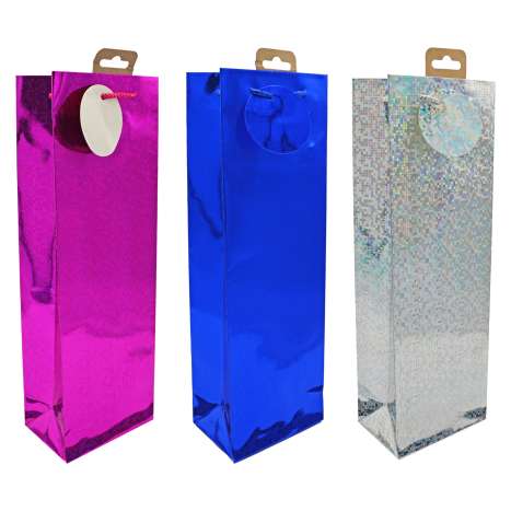 Bottle Gift Bags - Holographic