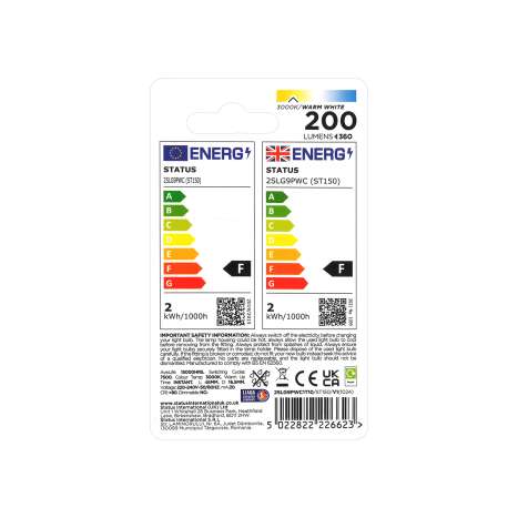 Status LED G9 Capsule Light Bulb (2w=20w)