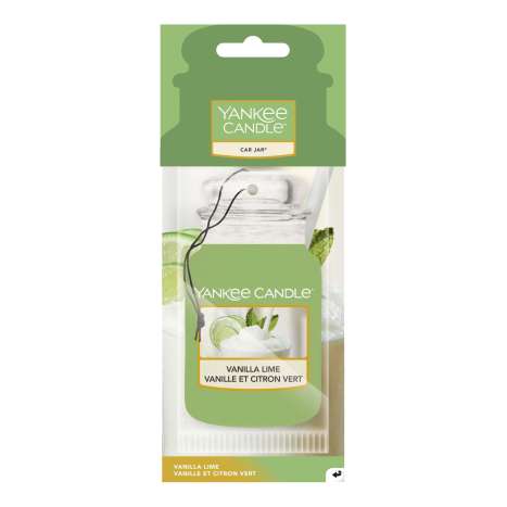 Yankee Candle Car Jar Air Freshener - Vanilla Lime