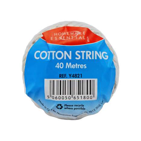 Homeware Essentials Cotton String (40m)