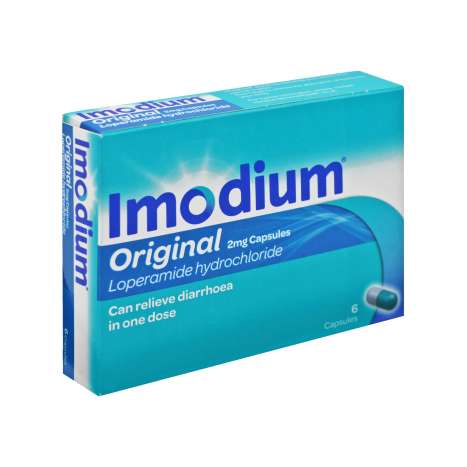 Imodium Original (2mg) Capsules 6 Pack