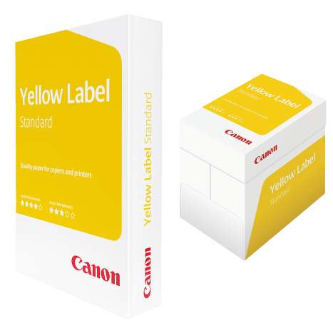Canon Yellow Label Standard A4 Paper 80gsm (500 Sheets)