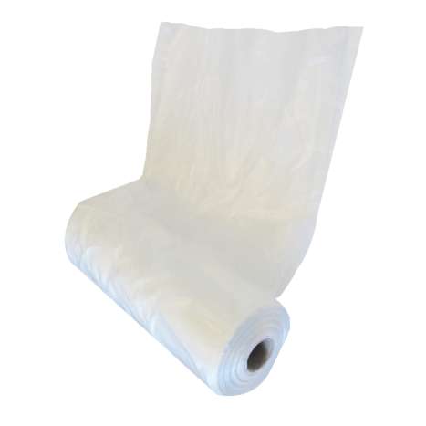 Natural Clear HD Polythene Bags - Roll of 250