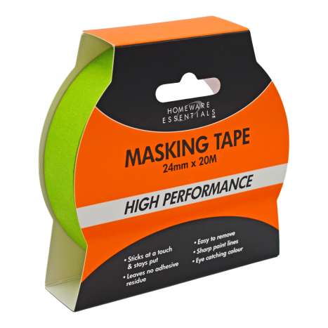 Homeware Essentials High Performance Masking Tape 24mm x 20M