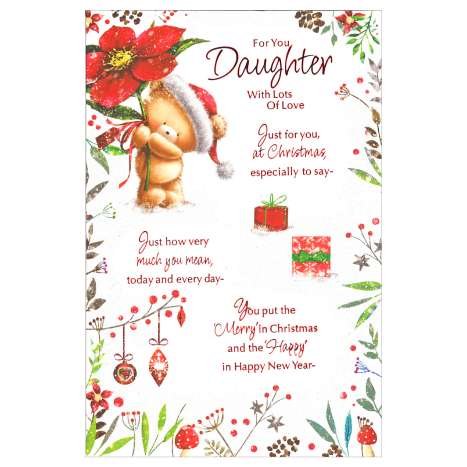 Christmas Cards Code 75 - Daughter