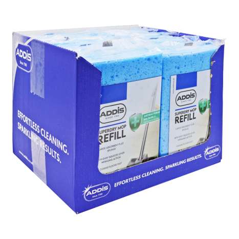 Addis Superdry Sponge Floor Mop Refill
