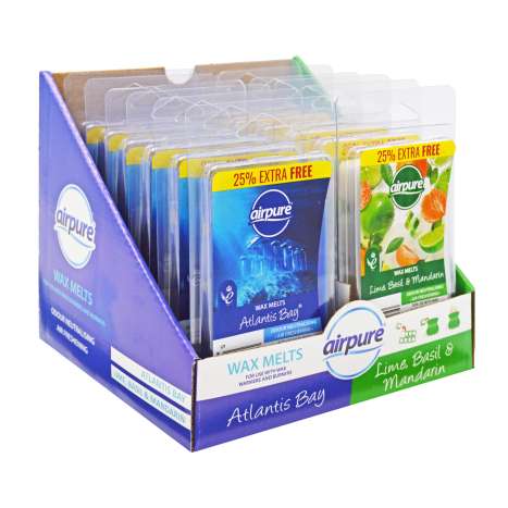 Airpure Wax Melts 8 Pack - Assorted Scents