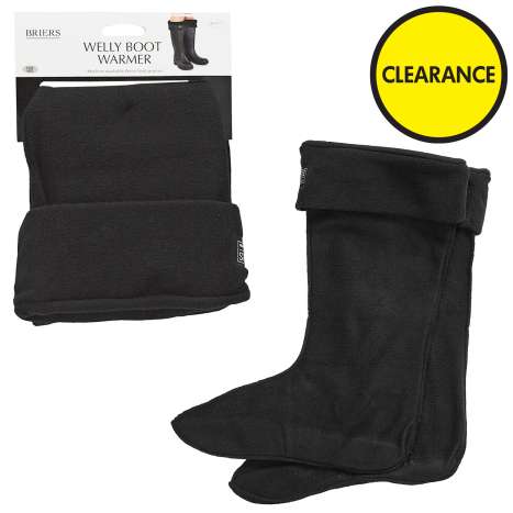 Briers Welly Boot Warmer - Black (One Size)