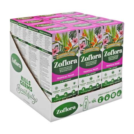 Zoflora Concentrated Disinfectant (250ml) - Tropical Palms