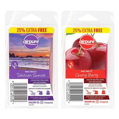 Airpure Wax Melts 8 Pack - Assorted Scents