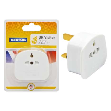 Status UK Visitor Travel Adaptor