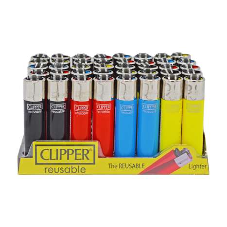 Clipper Flint Lighters - Assorted Colours