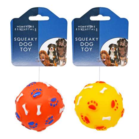 Homeware Essentials Squeaky Dog Ball