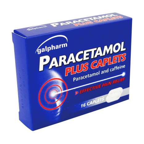 Galpharm Paracetamol Plus Caplets 16's