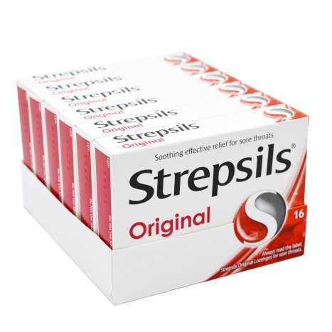 Strepsils Lozenges 16 Pack - Original