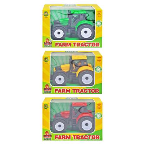 Farmer Giles Tractor (12cm) - Assorted Colours
