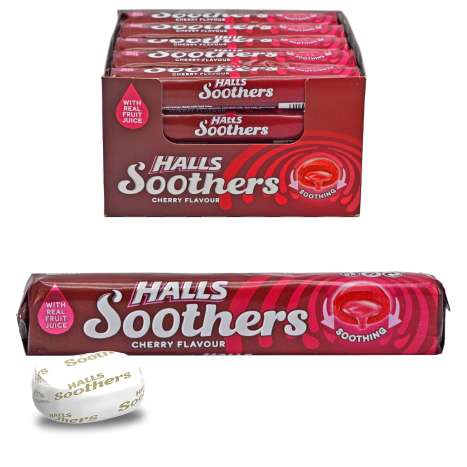 Halls Soothers 45g - Cherry
