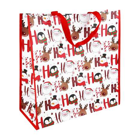 Shopping Bag Square - Ho Ho Ho (45cm x 45cm)