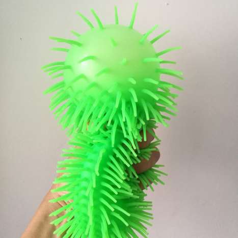 Giant Jiggly Worm (40cm) - Assorted Colours