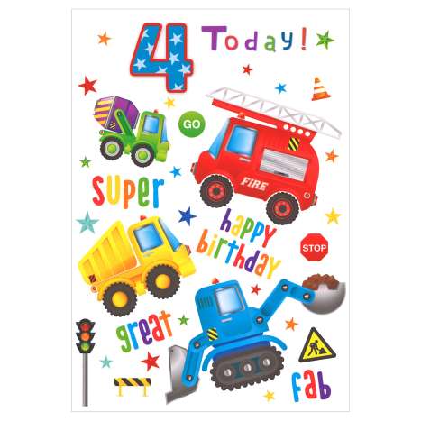 Everyday Greeting Cards Code 50 - Age 4