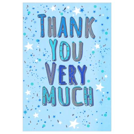Everyday Greeting Cards Code 50 - Thank You Very Much