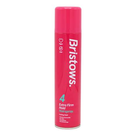 Bristows (4) Extra Firm Hold Hairspray 300ml
