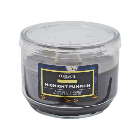 Candle-Lite Scented Glass Candle 283g - Midnight Pumpkin