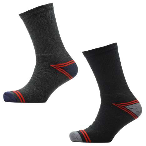 Storm Ridge Men's Trekking Socks (Size: 7-11) - Assorted