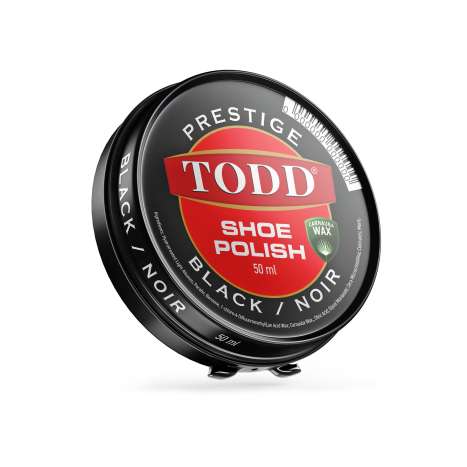 TODD Shoe Polish 50ml - Black
