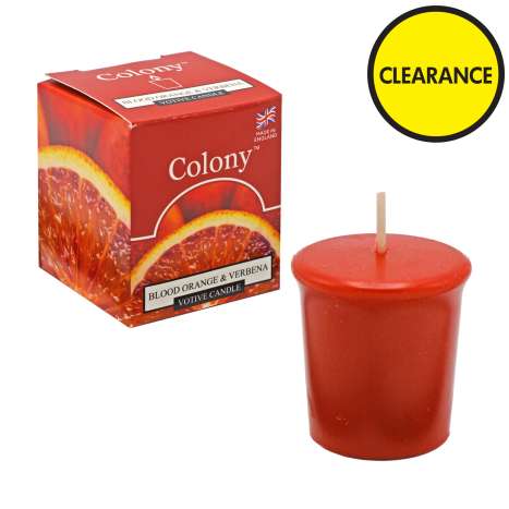 Colony Votive Candle - Blood Orange & Verbena