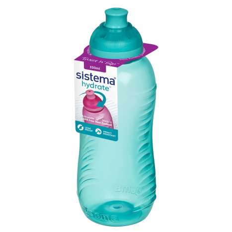 Sistema Twist ‘n’ Sip Bottle (330ml) - Teal