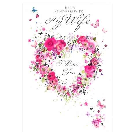 Everyday Greeting Cards Code 50 - Wife Anniversary