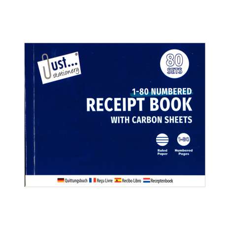 Receipt Book (80 Pages)