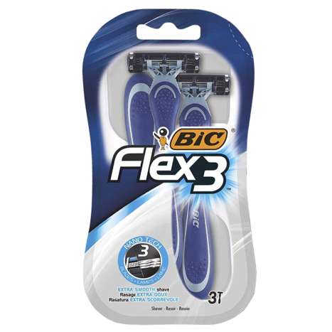 BIC Flex 3 Razors 3 Pack