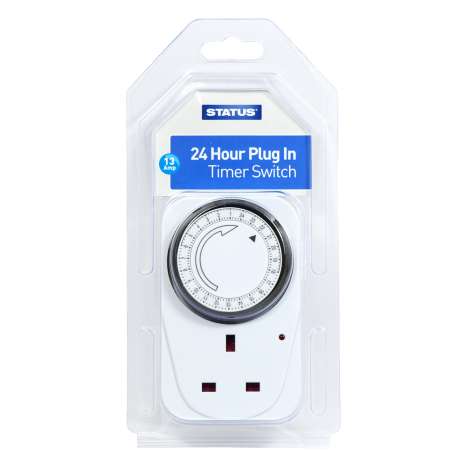 Status 24 Hour Plugin Timer Switch