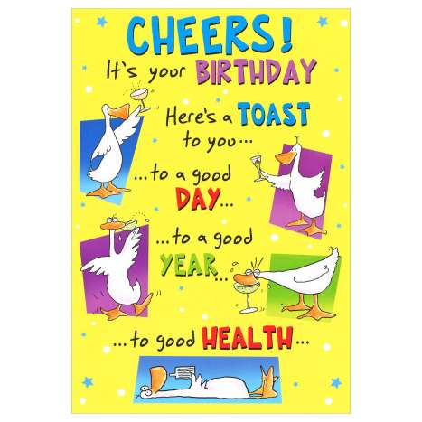 Everyday Greeting Cards Code 50 - Birthday Humour