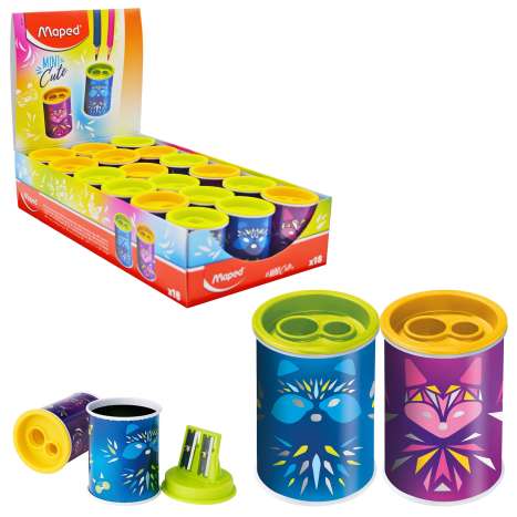 Maped Mini Cute Can Sharpener (5cm) - Assorted Colours