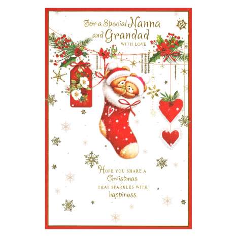 Christmas Cards Code 75 - Nanna & Grandad