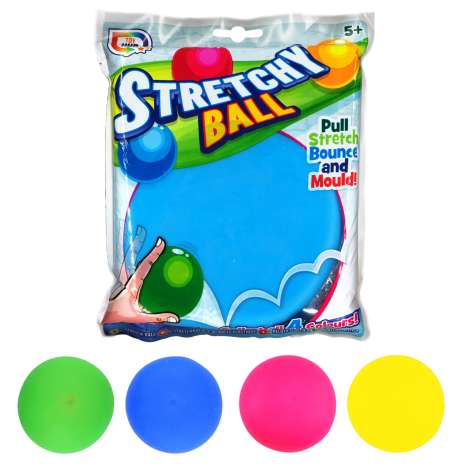 Stretchy Ball 12cm - Assorted Colours