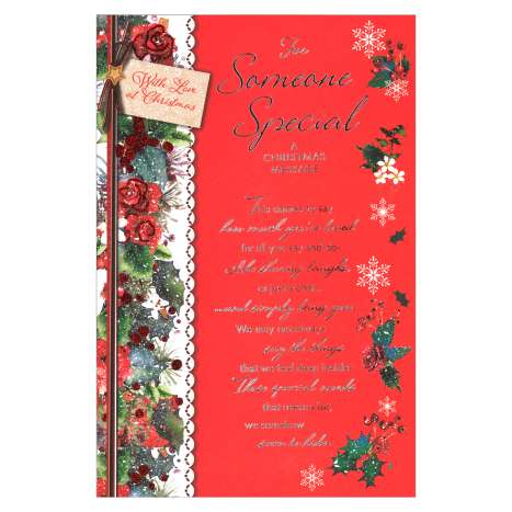 Christmas Cards Code 75 - Someone Special