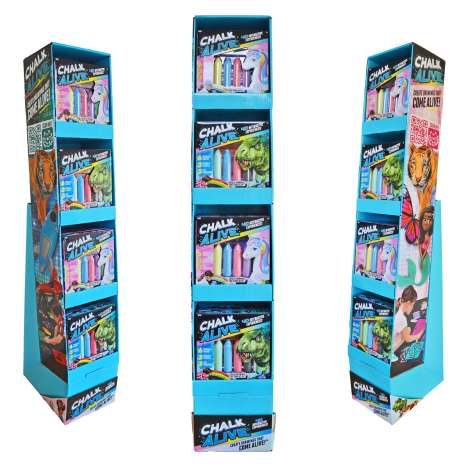 Chalk Alive 4D Interactive Chalk Art - Assorted