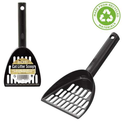 EcoPet Cat Litter Scoop - Black